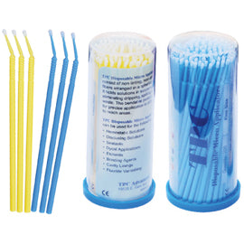 Disposable Micro Applicators, 400 ct (Yellow/Blue)